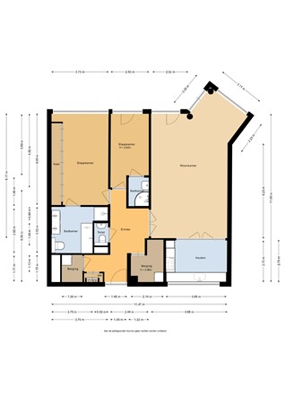 Floorplan - Herculeslaan 162, 3584 AB Utrecht